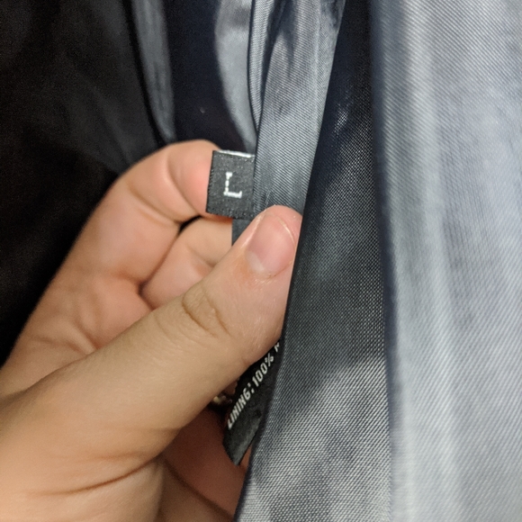 Vintage 80s Winlit Leather Suede Black Jacket - Picture 7 of 7